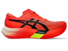 Asics Gel Golf Shoes Reviews Men's Asics Metaspeed Sky Paris, Sunrise Red/Black, 9 D Medium