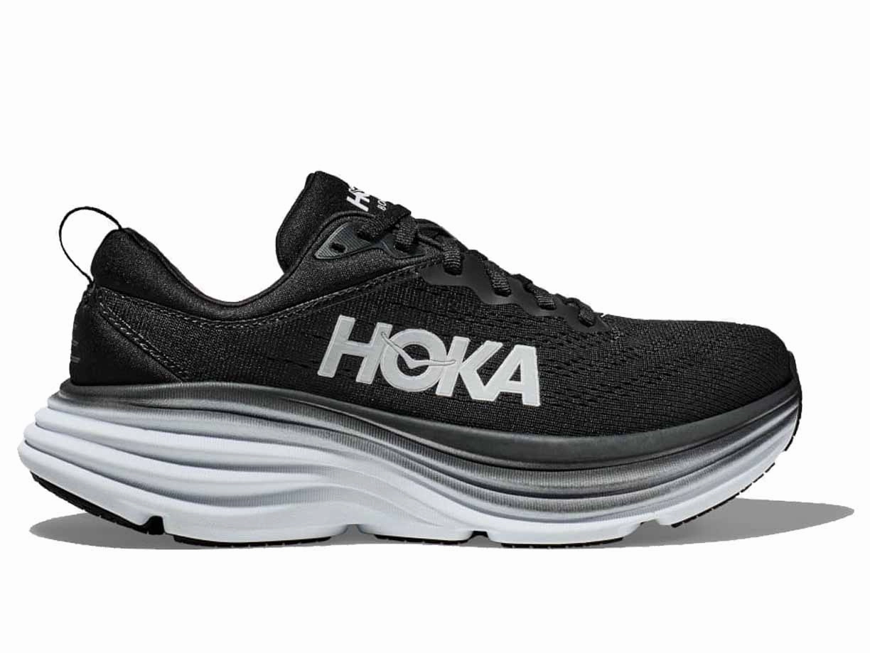 Men's HOKA Bondi 8 (Extra Wide - 4E) - 1127955-BWHT Shoes For Amazon
