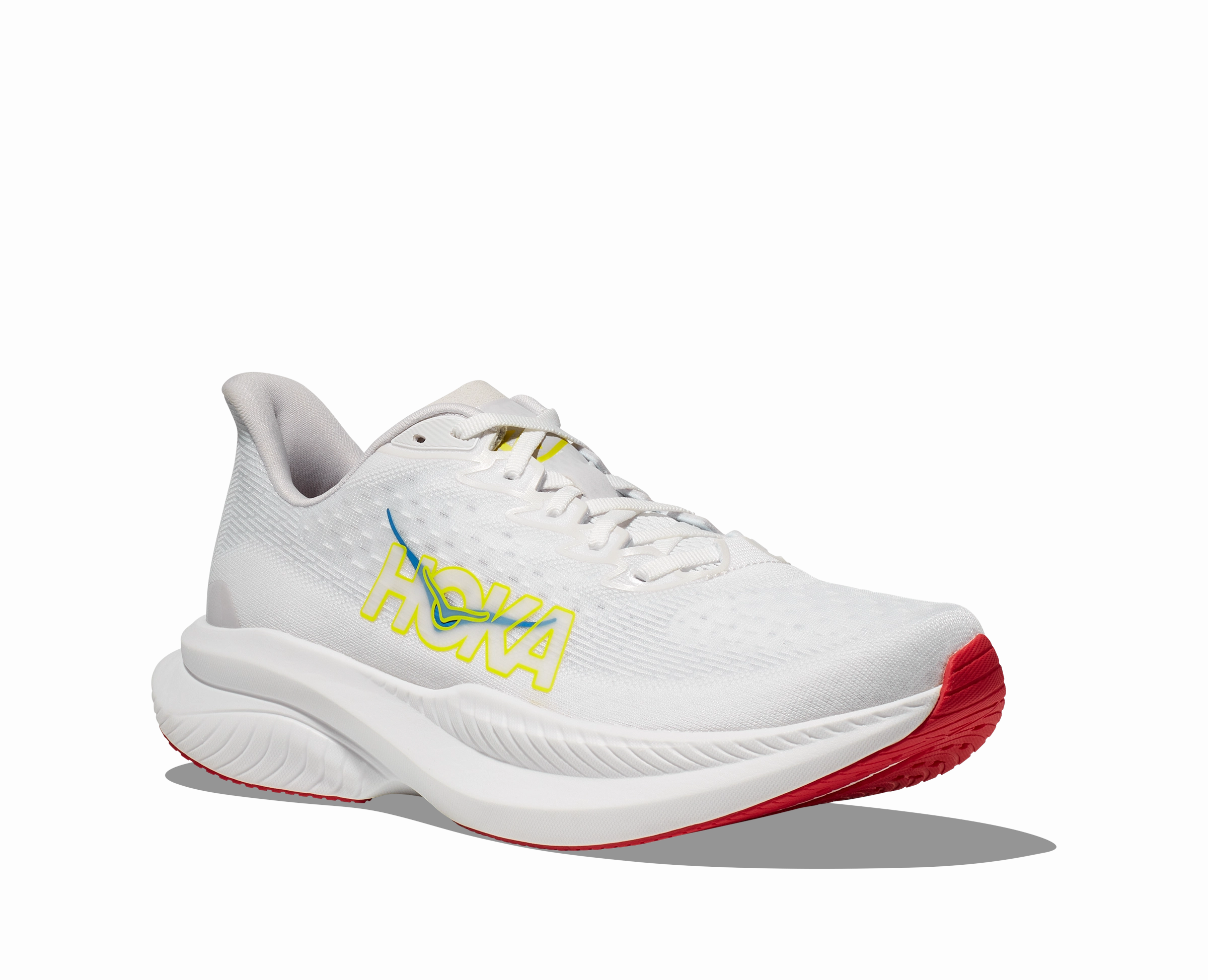Ar Men's Hoka Mach 6 (White/Nimbus Cloud)