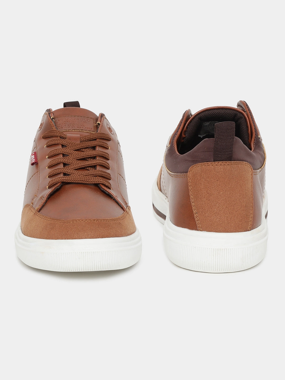 Men's Tan Solid Shoes Difference Between Brogue And Oxford