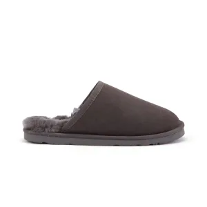 Customized Slippers MENS MOOL GRAY