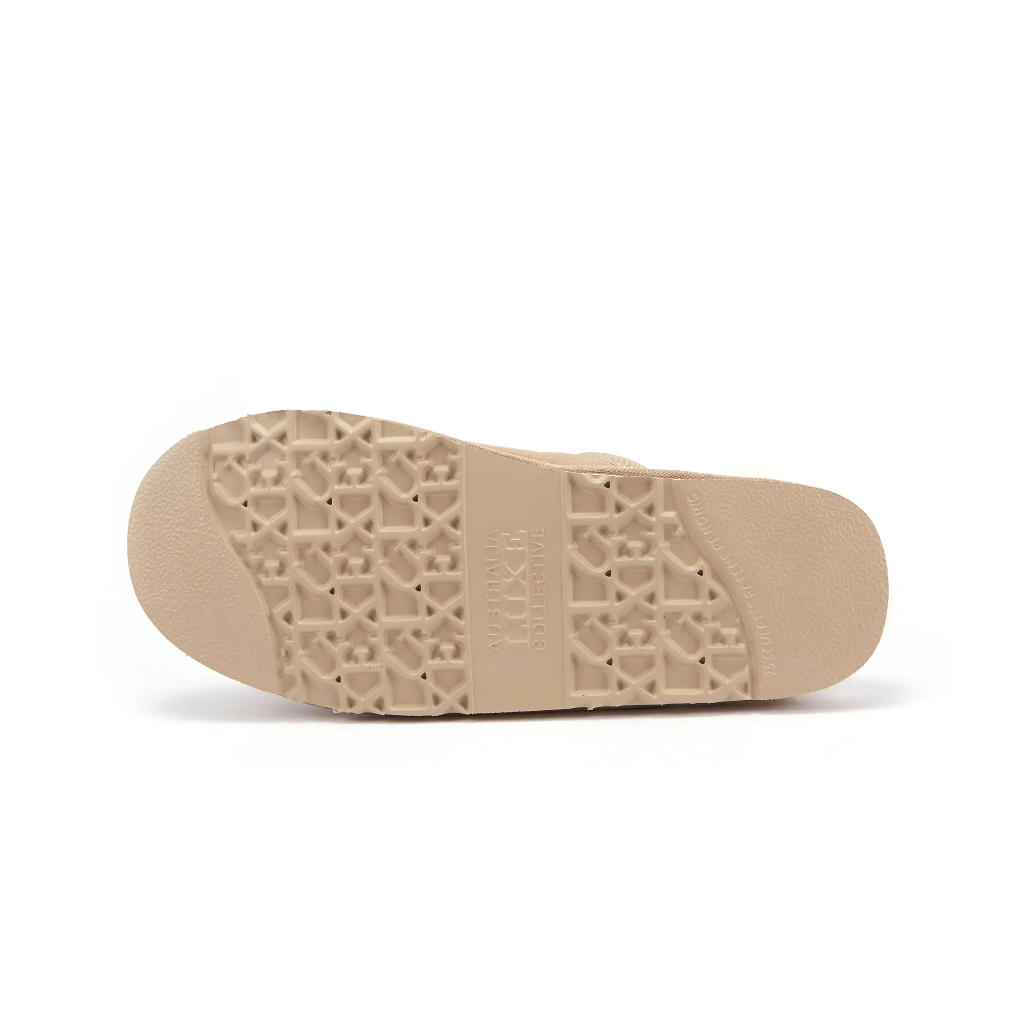 MENS MOOL SAND Taz Slippers