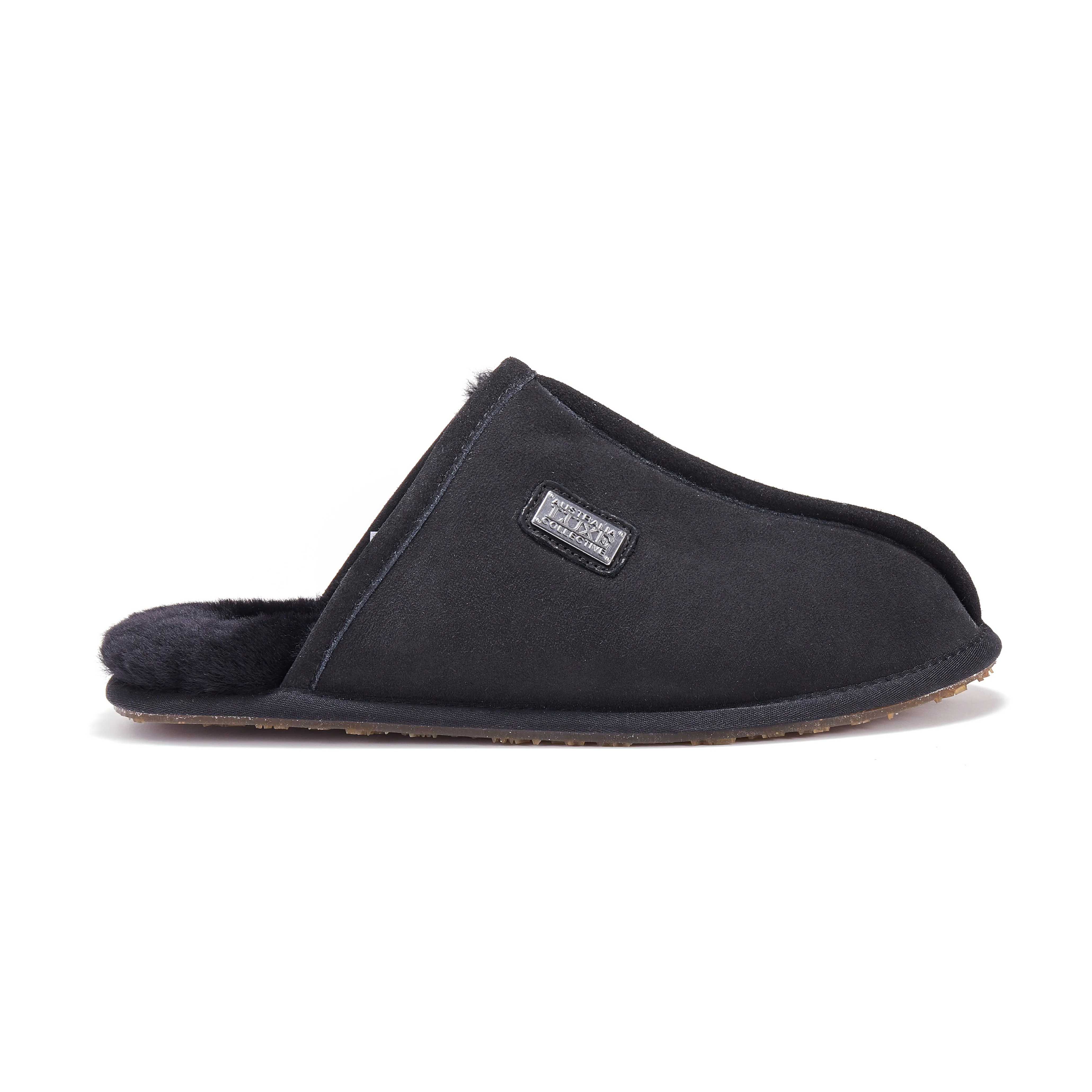 Slippers Hill MENS MULE BLACK
