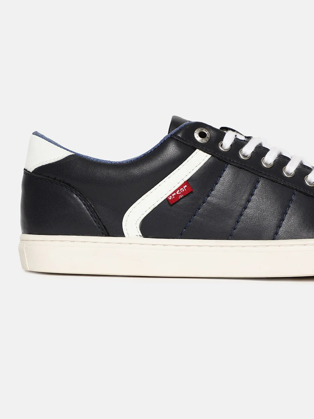 Men's Navy Colorblock Shoes Buckskin Derby Shoes