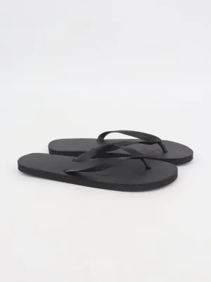 Men's Plain Solid Slippers,Black Bird Slippers