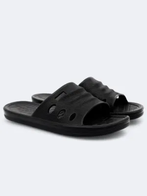 Men's Textured Slippers,Black Jason Voorhees Slippers