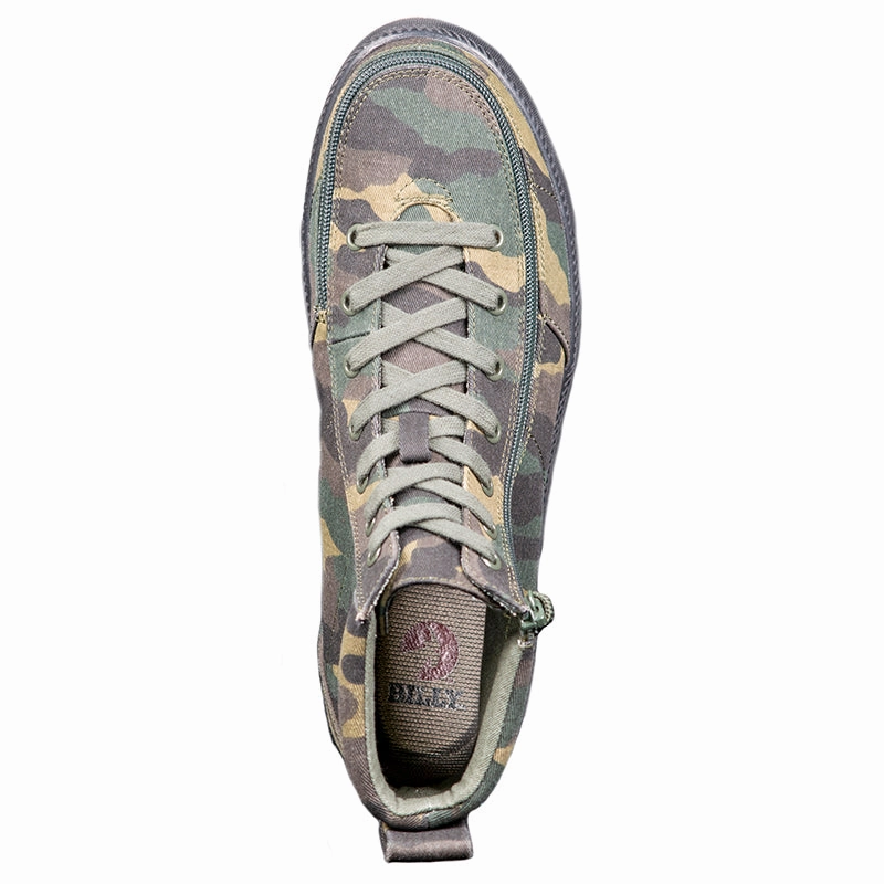 Mens - Camo High Top Canvas Shoes CLEARANCE Most Expensive Brogues