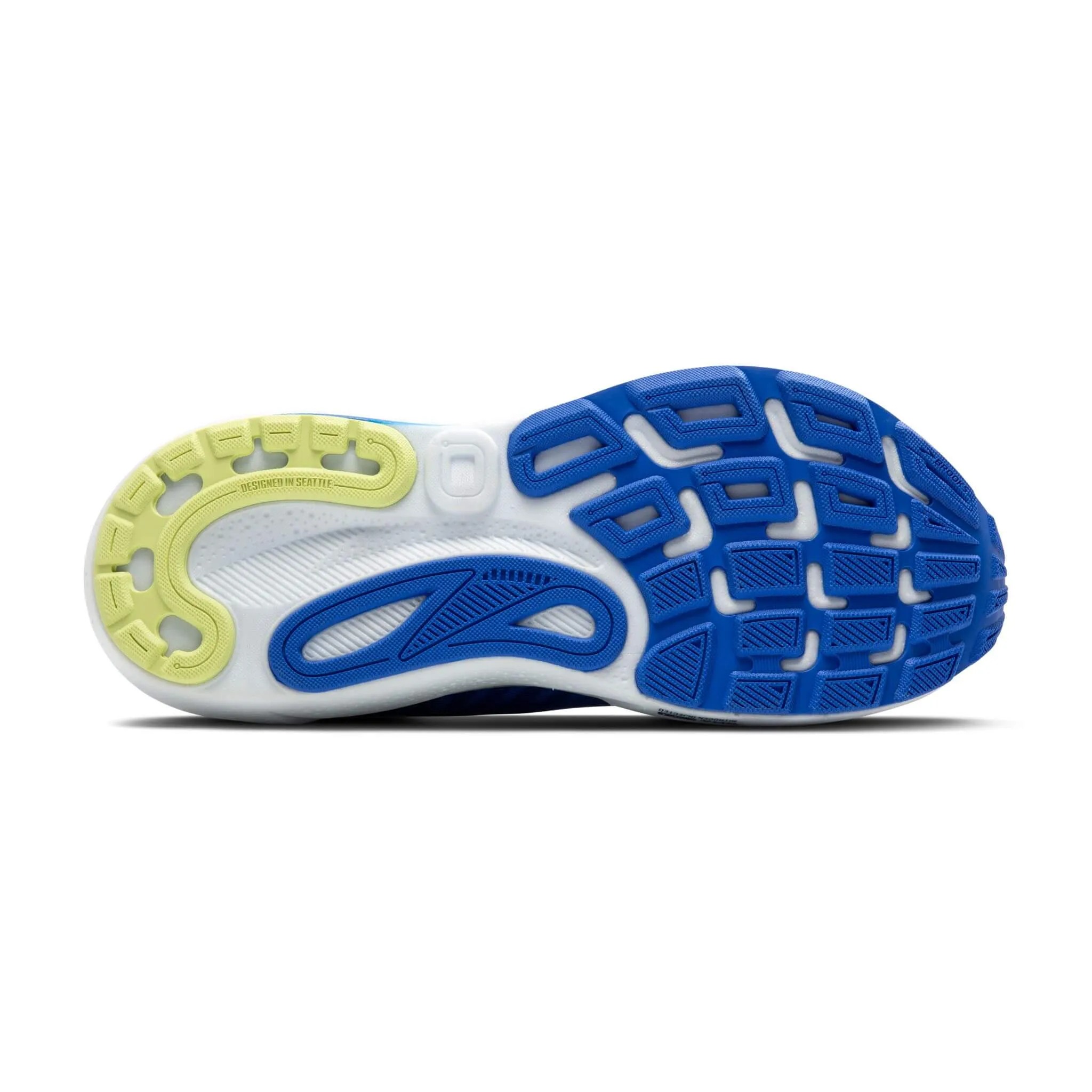 Brooks | Men's Adrenaline GTS 24 2E Running Shoes - Cobalt/Neo Yellow/Peacoat Best Running Shoes For Asphalt