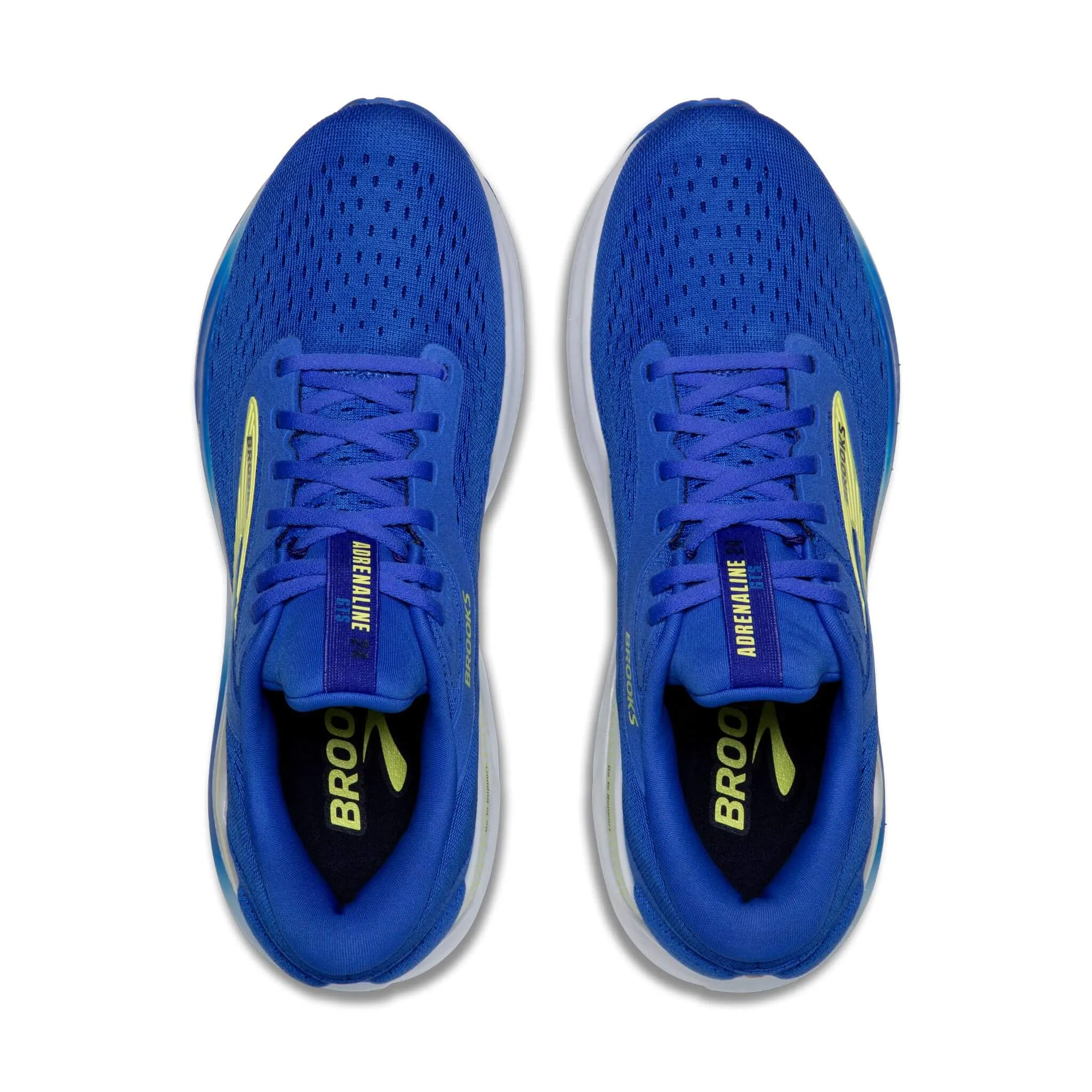 Brooks | Men's Adrenaline GTS 24 2E Running Shoes - Cobalt/Neo Yellow/Peacoat Air Vapormax Flyknit Running Shoes