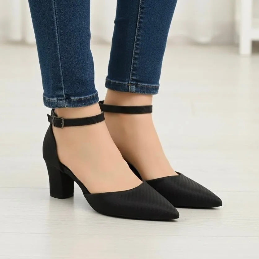 Jy6621 block heel -R13-4 Oxfords & Loafers