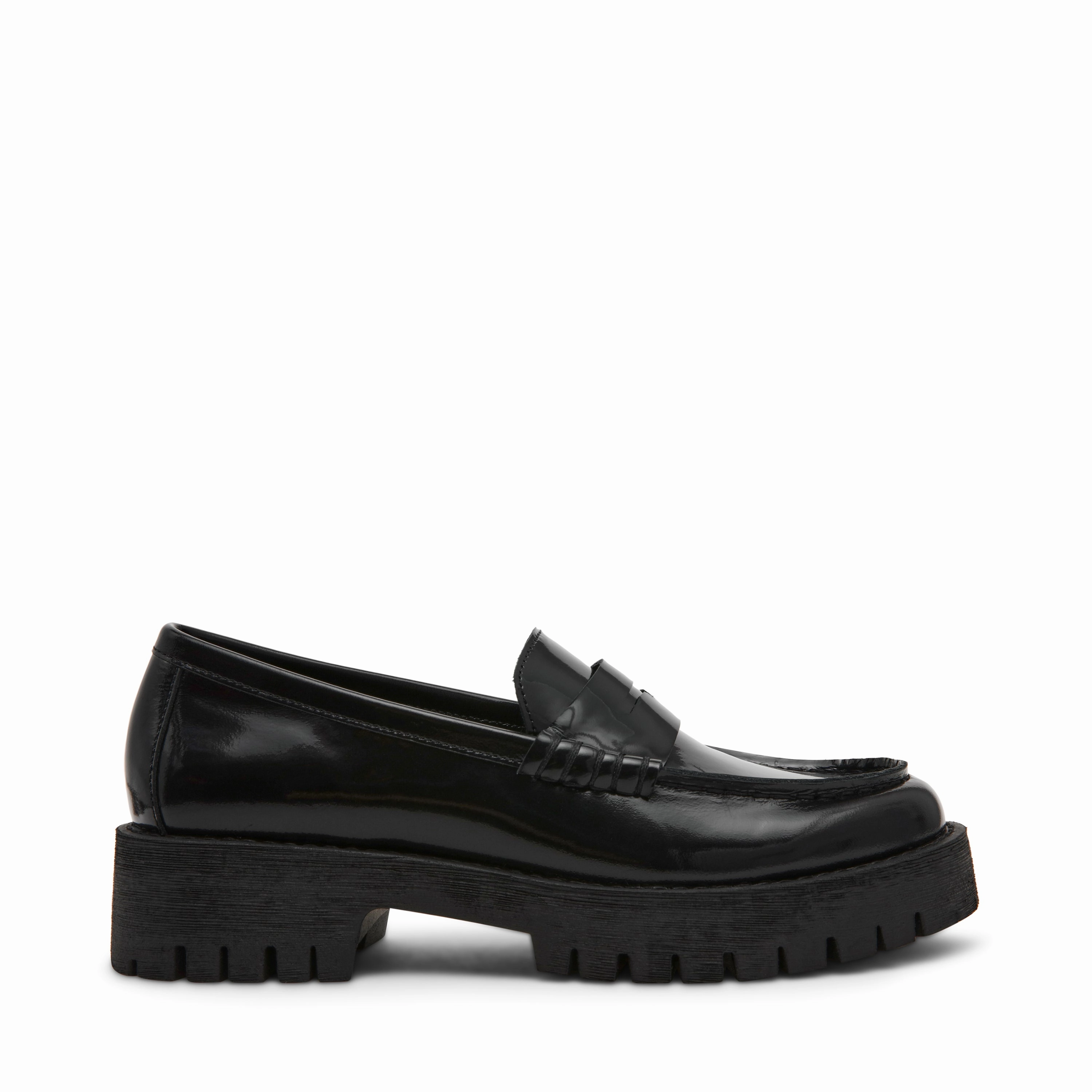 Loafers Station Menu Langsten Flat Shoe BLACK BOX