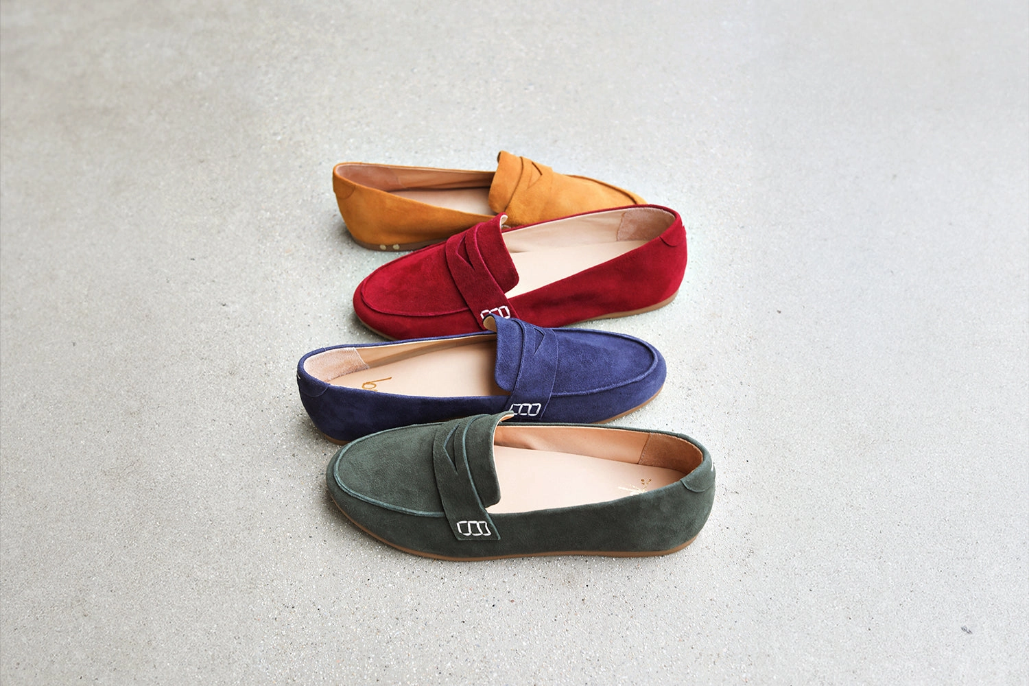 MOORHEN - Ivy Penny Loafers Wide Width