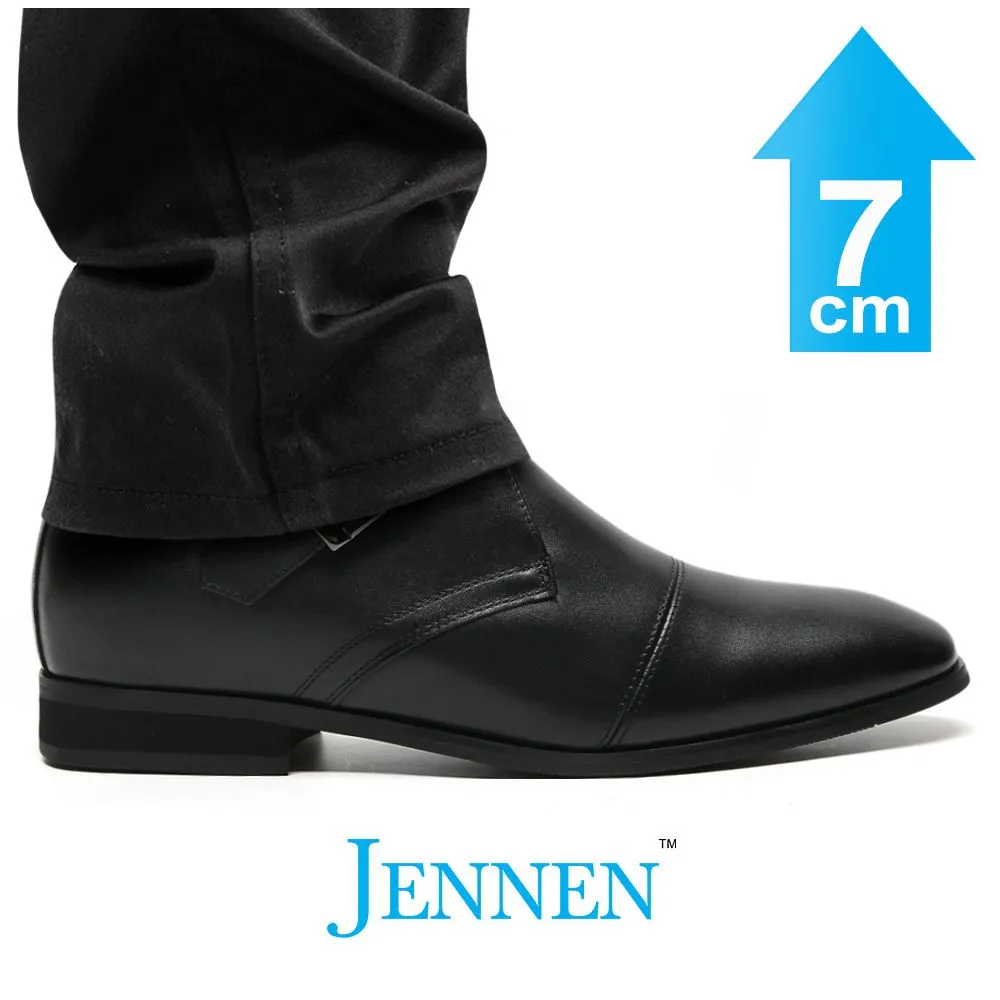 American Moccasin Boots Mr. Epicurus 7cm | 2.8 Inches Height Boost | Sleek Height Increasing Boots