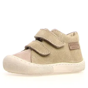 Naturino Amur VL Boy's and Girl's Casual Shoes - Beige/Stone Smart Casual Comfortable Shoes