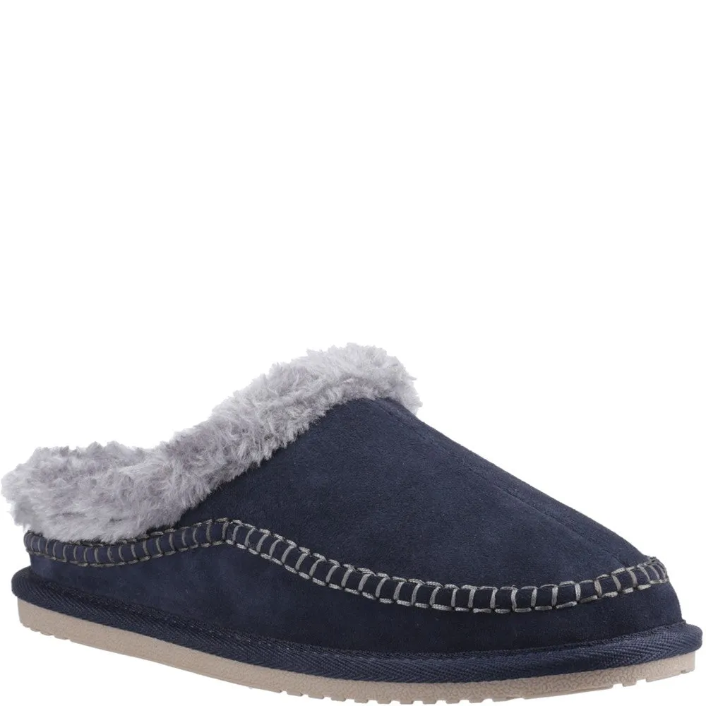 Tie Dye Slippers Navy Atticus Slippers