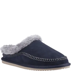 Navy Atticus Slippers One Size Fits All Slippers
