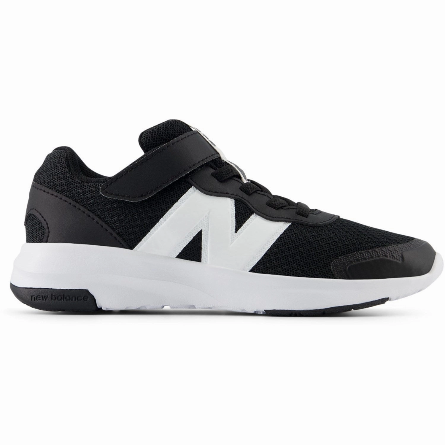 Silver And Pink New Balance New Balance Black New Balance FreshFoam 578 Kids Bungee Lace With Top Strap