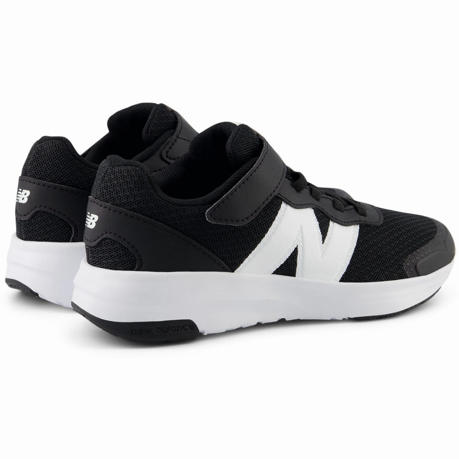 New Balance Wide Softball Cleats New Balance Black New Balance FreshFoam 578 Kids Bungee Lace With Top Strap