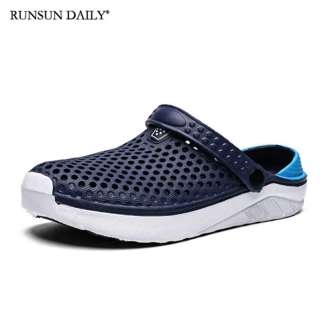 Unisex Summer Sandals Womens Beach Shoes Quick Dry Thick Sole Slipper Clogs Flip Flops for Men Hawaii Slippers