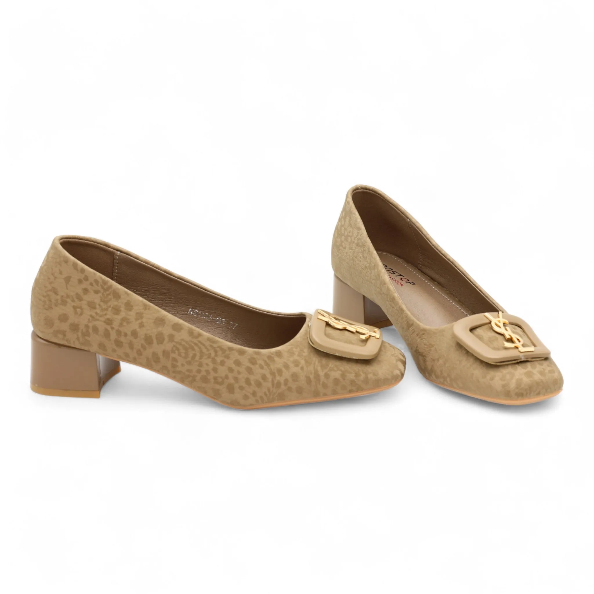 Best Work Oxfords Ns1133G3 block heel