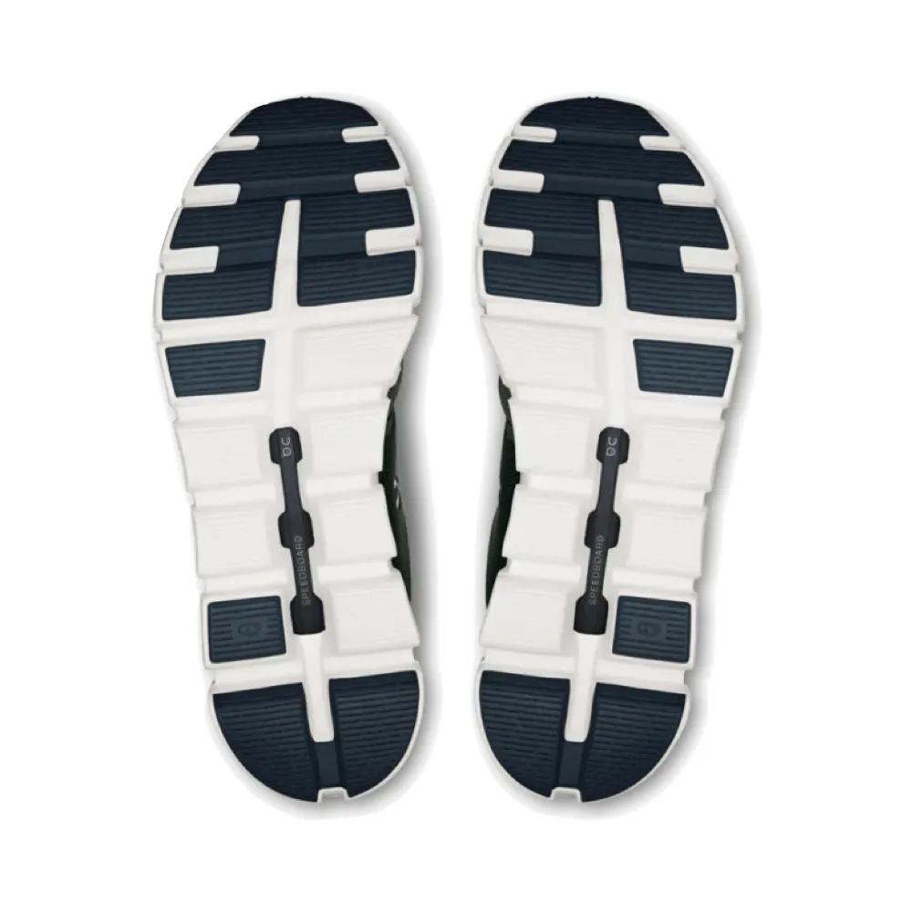 On Men's Cloud 6 Sneaker in Olive/Evergreen Not Rated Oxfords Shoes