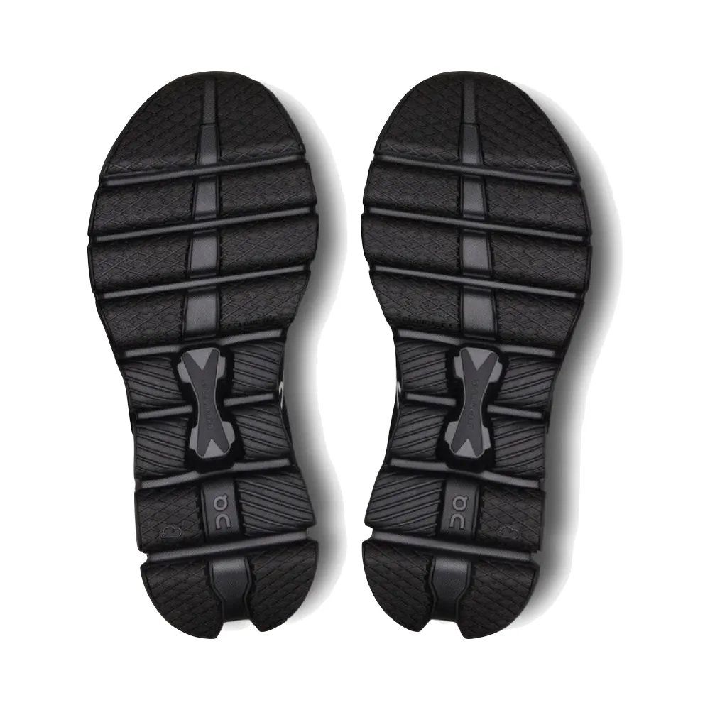 On Men's Cloud X 4 Sneaker in Black/Eclipse Shoe Size Chart