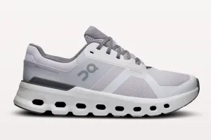 On Mens Cloudrunner 2- Frost/White (3ME10140622) Endorphin Running Shoe