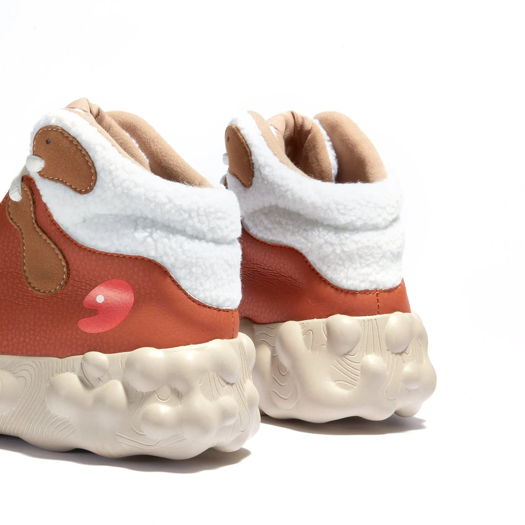 High Heel Oxford Booties Caramel Figueras III Women