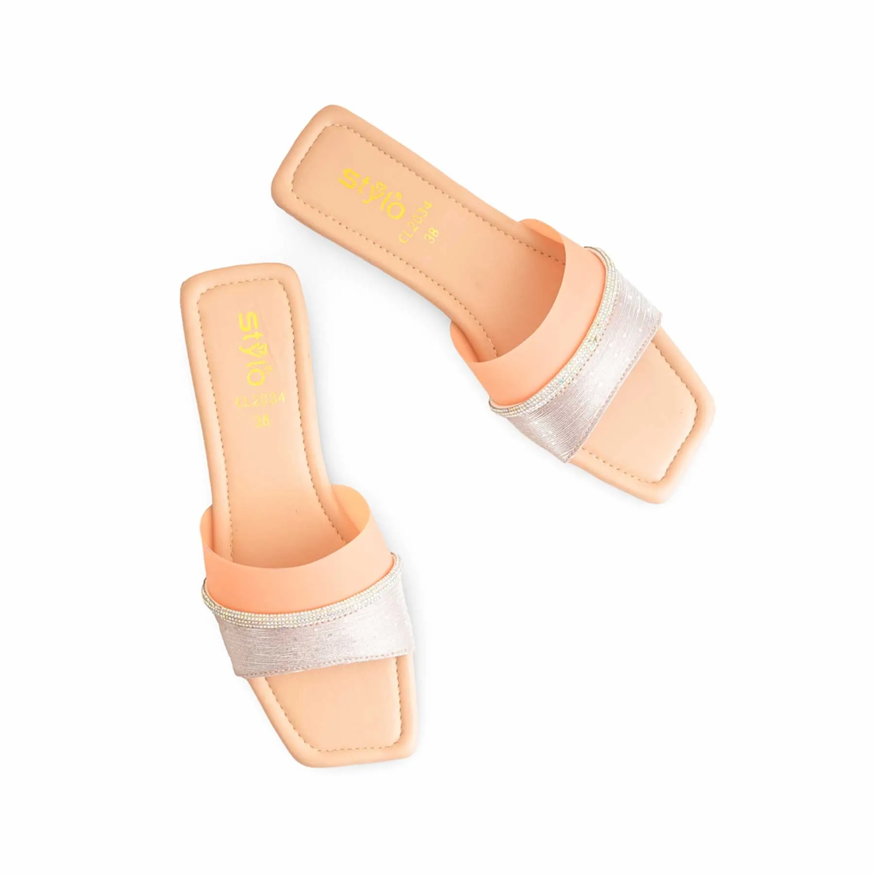 Good Feet Slippers Peach Casual Slipper CL2034