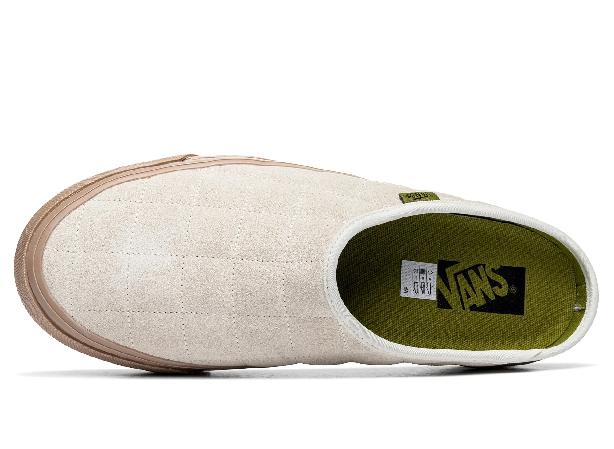 Vans LX Mule Style 17 in Suede Egret Gray Lace Up Shoes