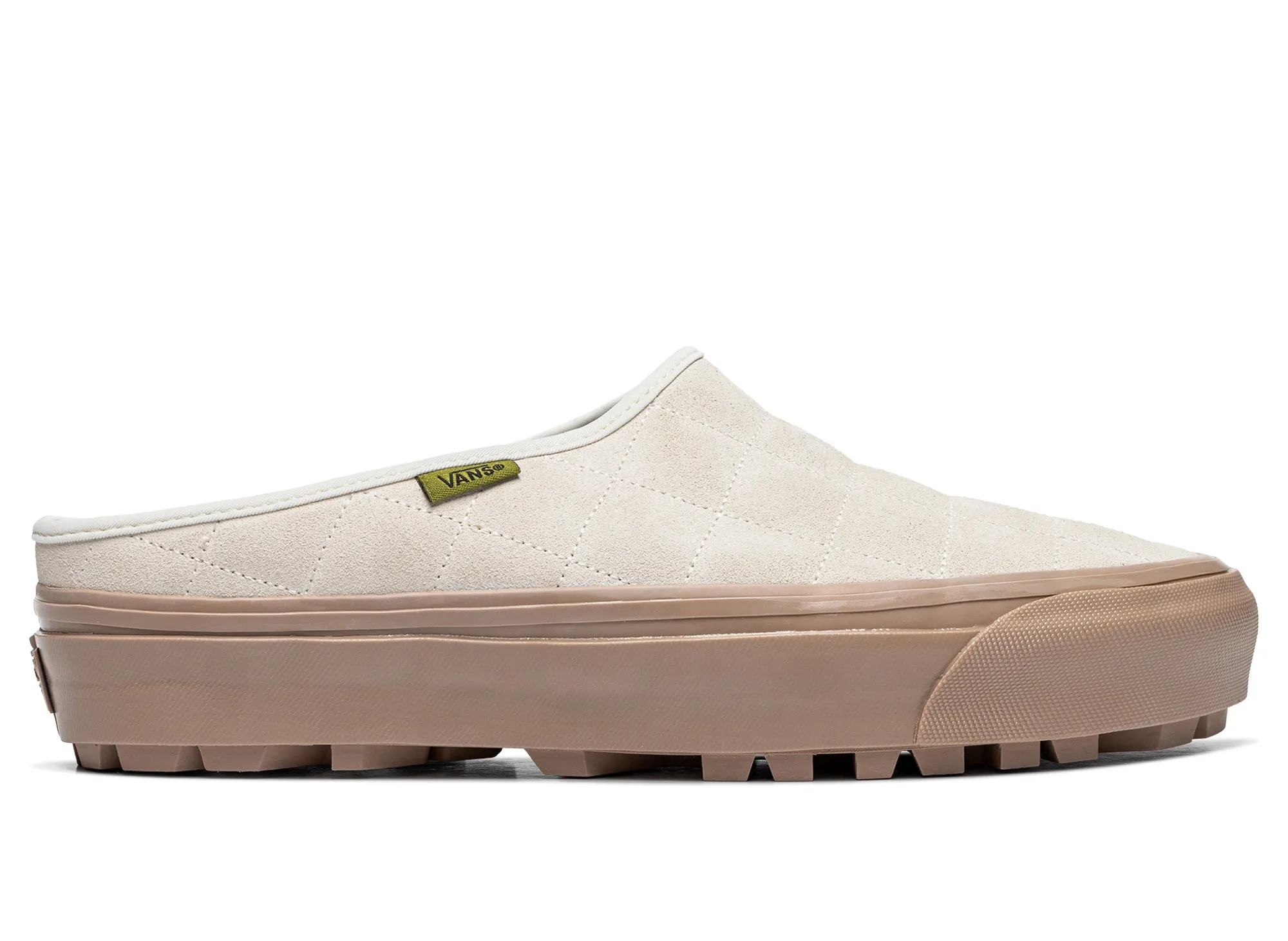 Lace Up Basketball Shoes Vans LX Mule Style 17 in Suede Egret