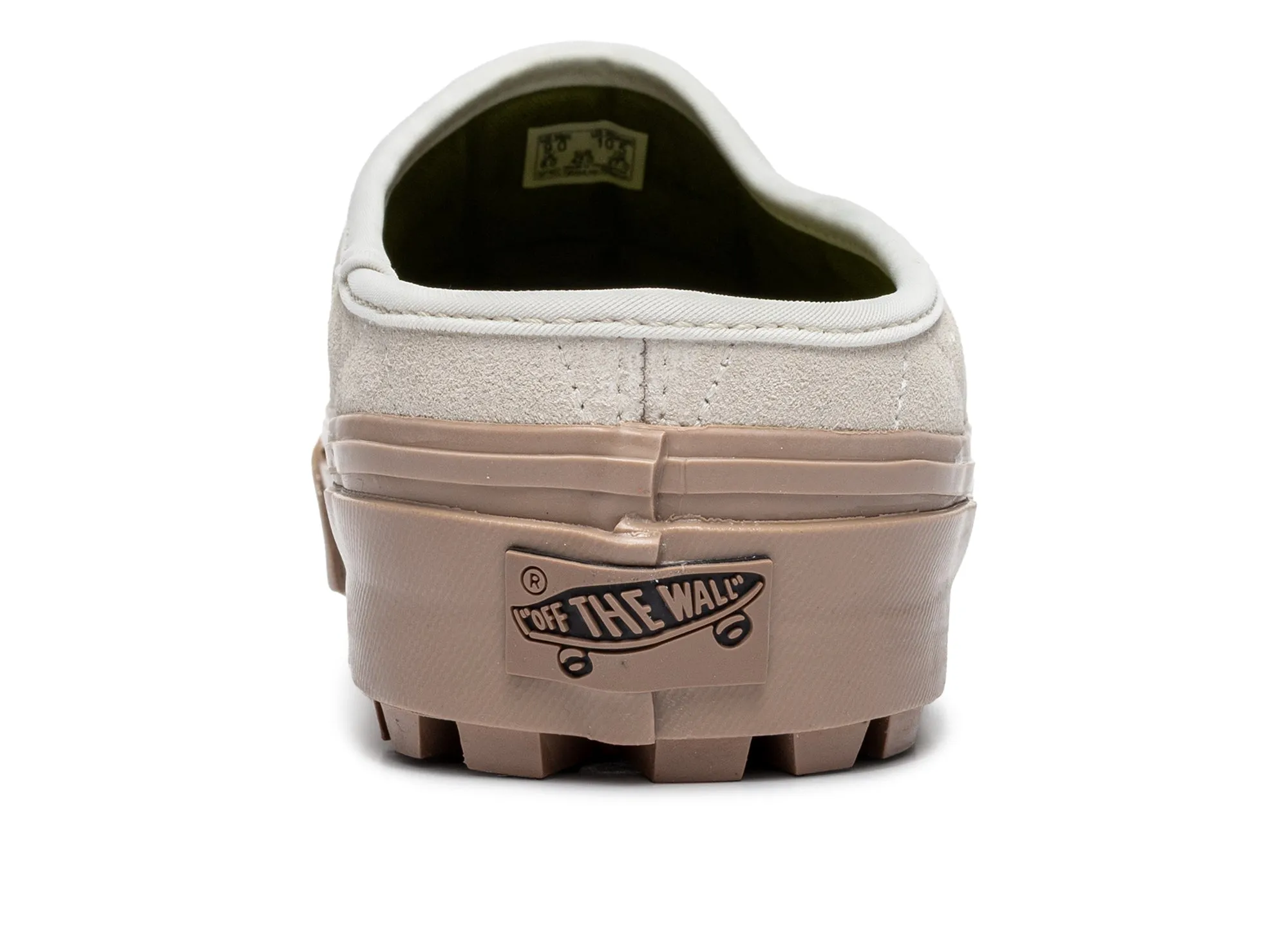 Lace Up Ballerina Shoes Wedding Vans LX Mule Style 17 in Suede Egret