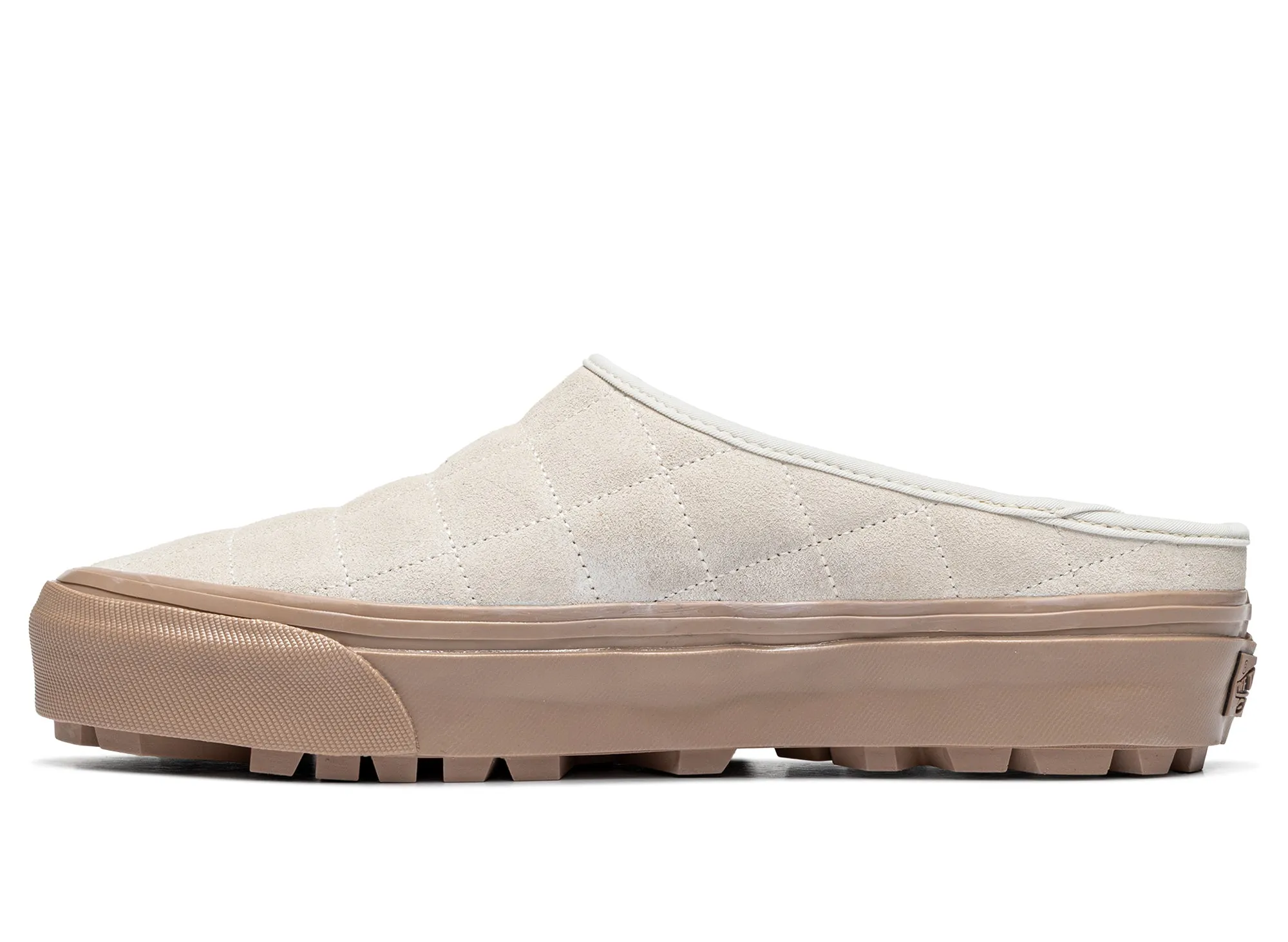 Lace Up Salsa Shoes Vans LX Mule Style 17 in Suede Egret