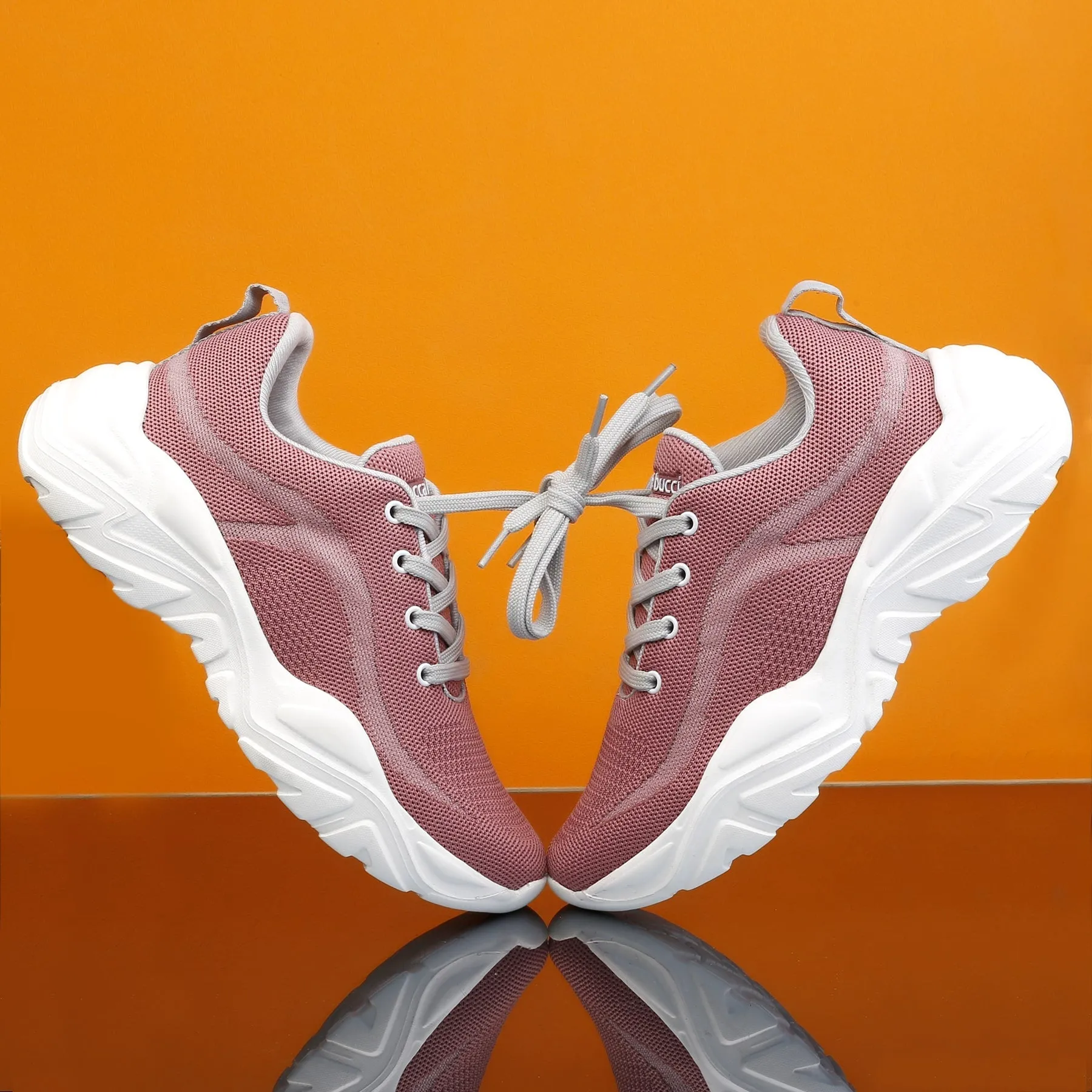 Mesh Sneakers Oxfords Lightweight Shoes Bacca Bucci BUBBLES Women Chunky Platform Sneakers