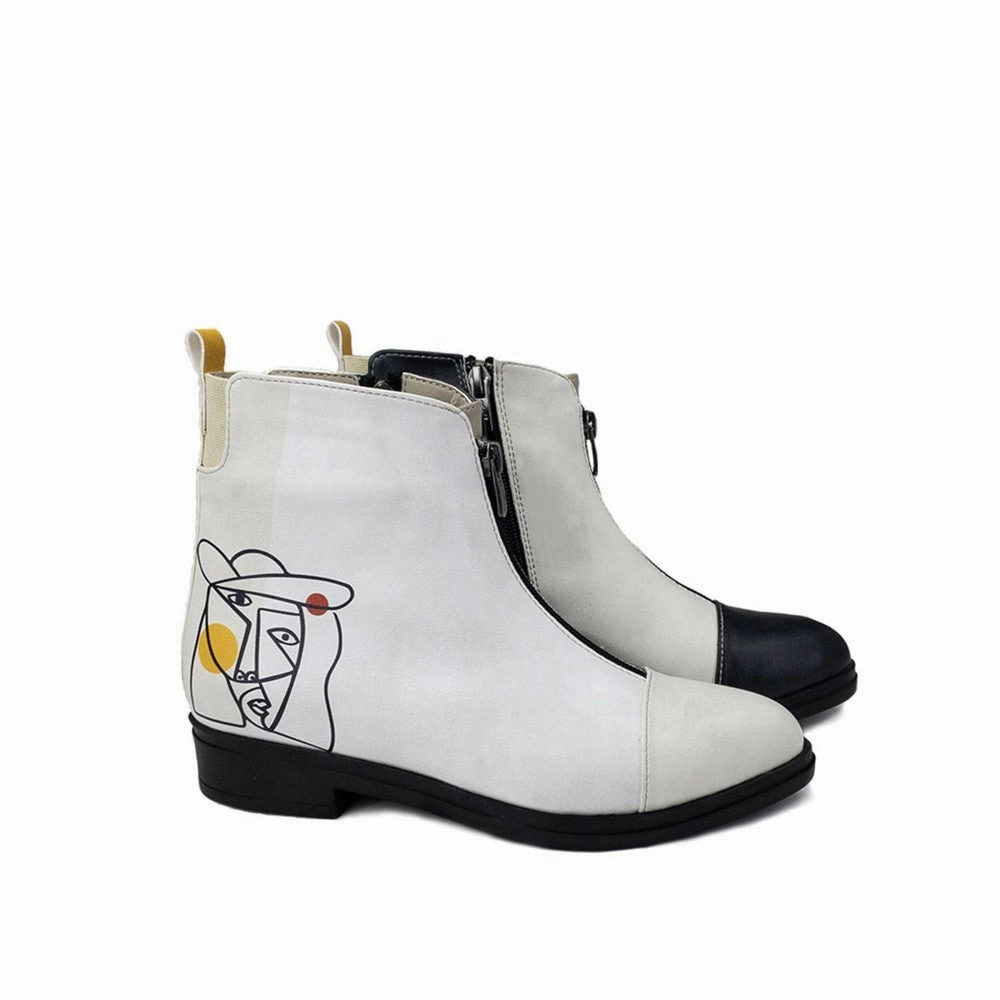 Short Boots WFER145 Spiked Boots