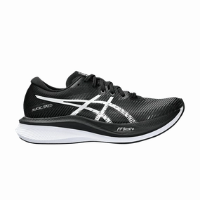 Best Walking Asics Shoes Women's Asics Magic Speed 3, Black/White, 9 B Medium