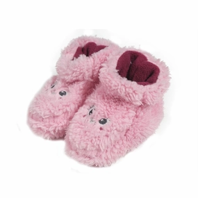 Slippers Wirecutter Kid's girl's Bear print slippers,Pink