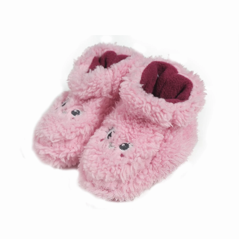 Ignite Slide Sandals Kid's girl's Bear print slippers,Pink