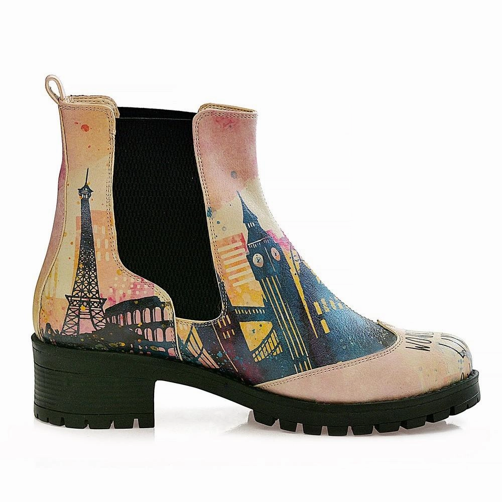 Short Boots LAS109 Boots With Bailey Bow