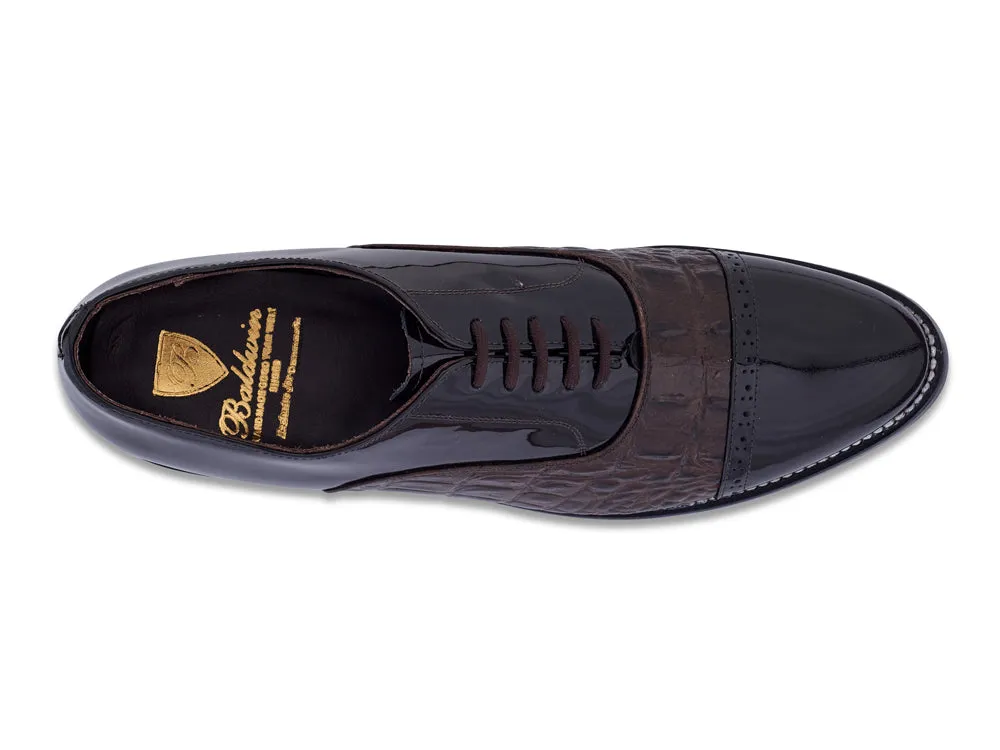 Split Toe Boots STACY PENNER - Brown Cap Toe (A1233)