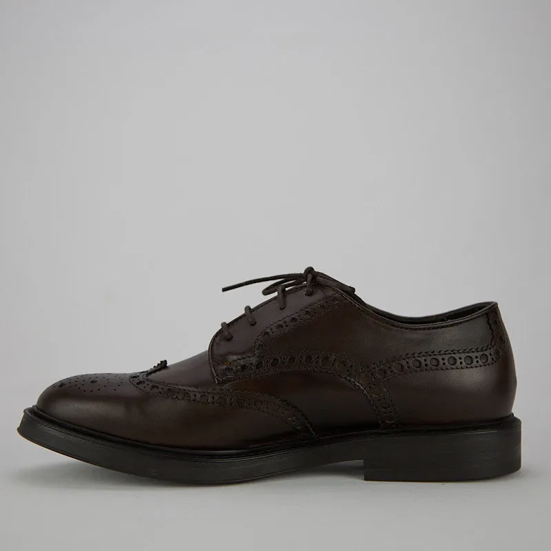 PHILOM TESTA DI MORO - Derby Uomo in Vitello - HUNDRED100 Shoes That Lace Up Your Leg