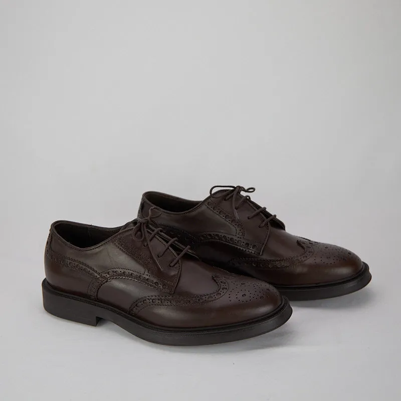 Jeans And Derby Shoes PHILOM TESTA DI MORO - Derby Uomo in Vitello - HUNDRED100