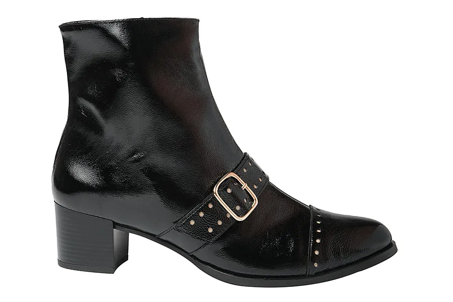 PIE STARK Buckle Cowgirl Boots