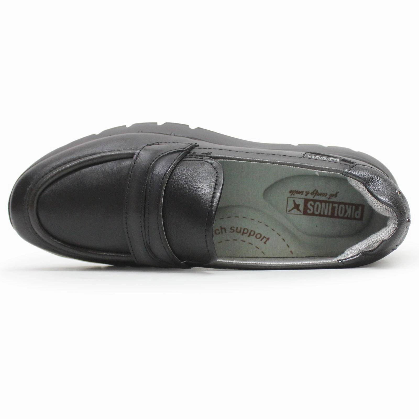 Vagabond Shoemakers Loafers Pikolinos Asturias W9C Leather Women's Loafers Black Shoes