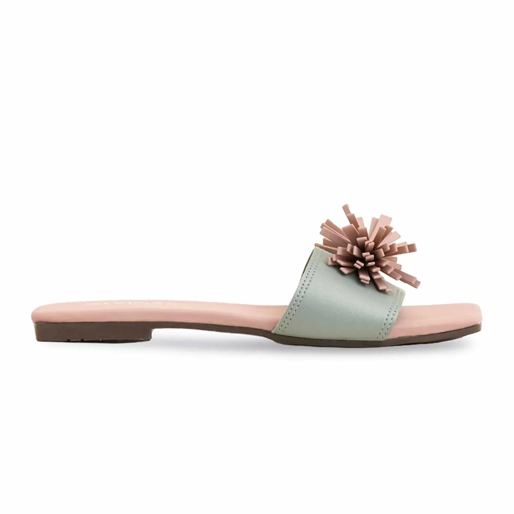 Spongebob And Patrick Slides Pink Casual Slipper For Ladies Cl2064