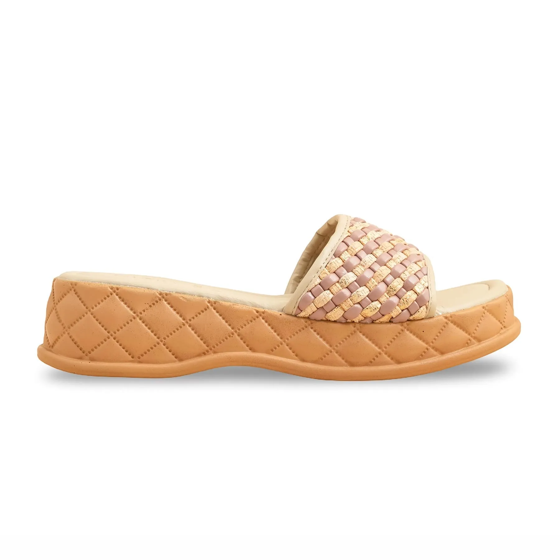 Pink Formal Slipper For Ladies PU0561 Socks Slippers