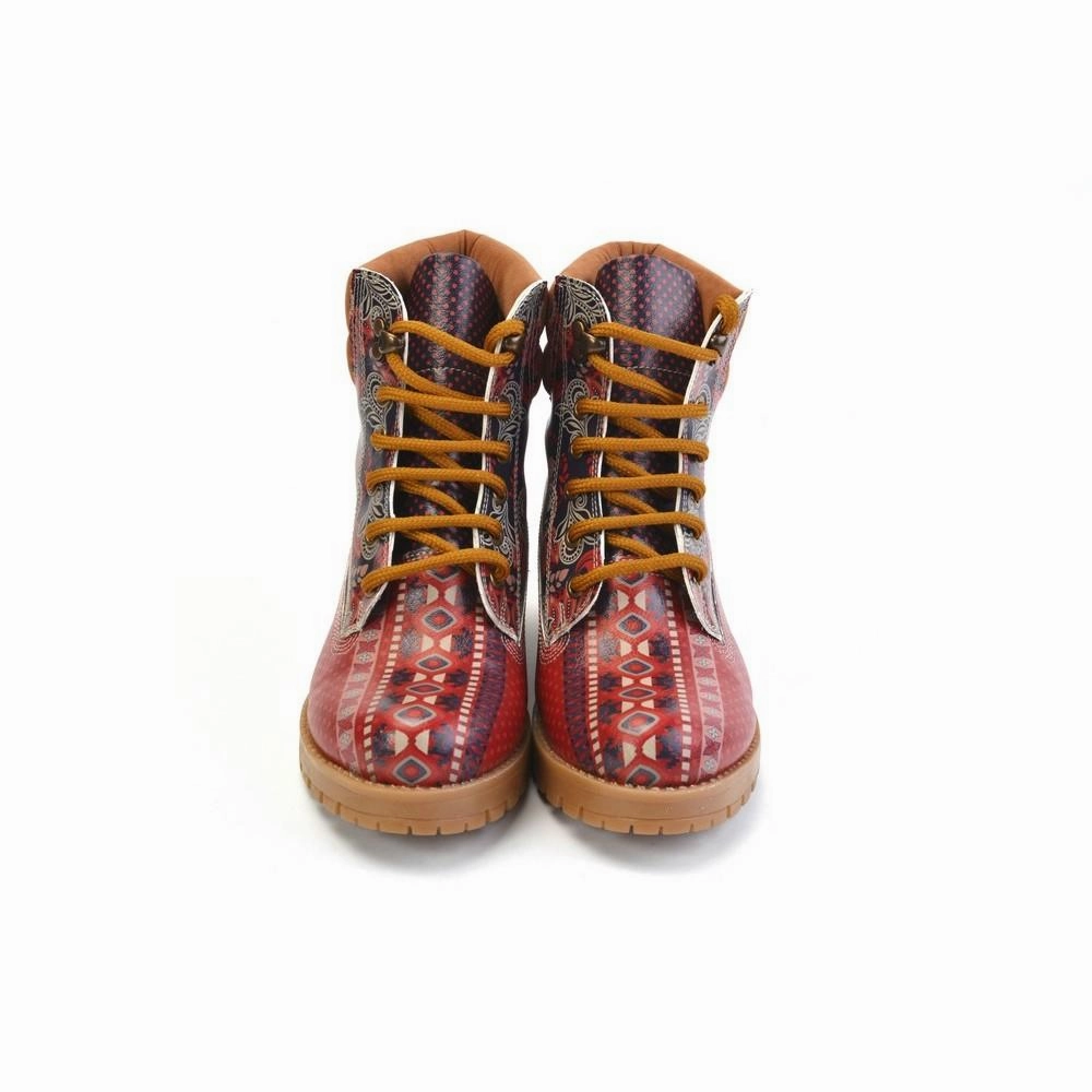 Short Boots KAT125 Brown Chelsea Boots