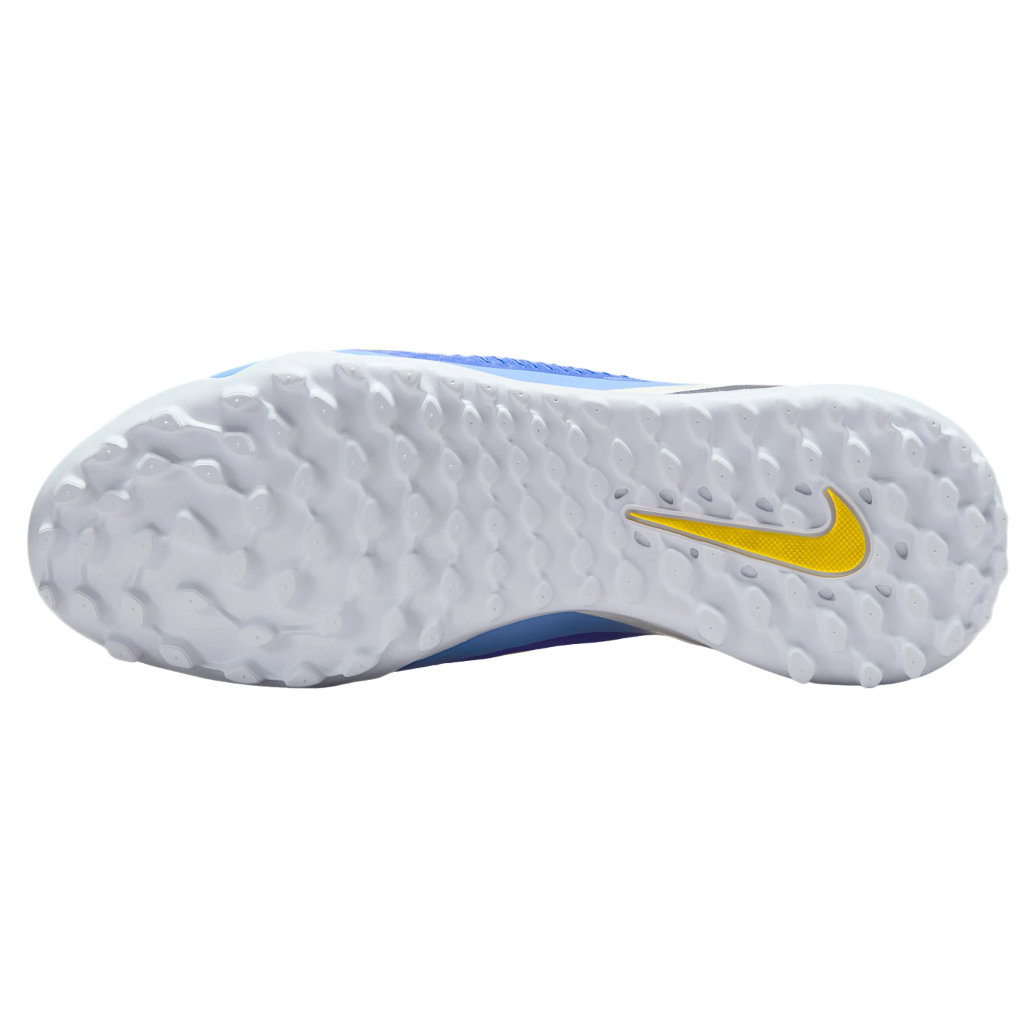 Nike Phantom 6 High Academy Turf Soccer Shoes (Racer Blue/Dark Obsidian) Best Way To Clean Smelly Soccer Cleats