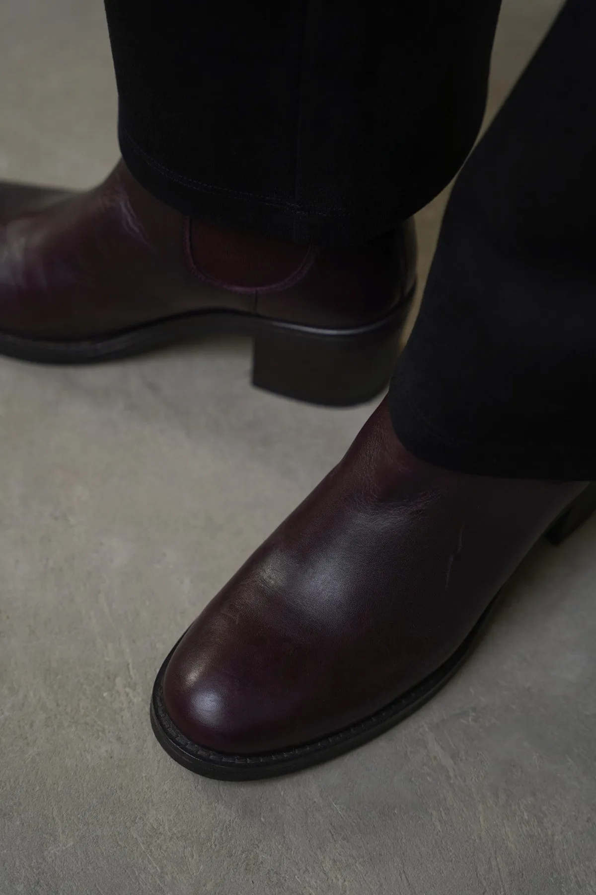 BLOCK LEATHER BOOTS Desert Boots Sale