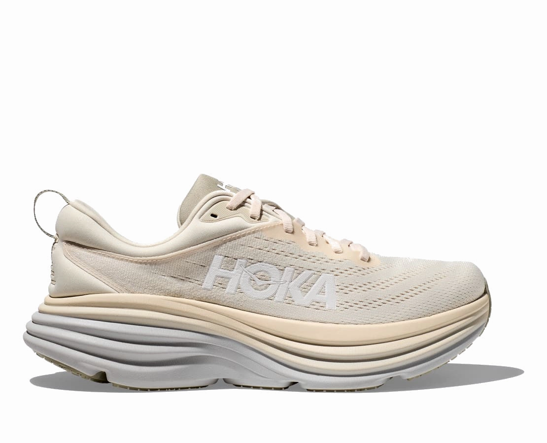 HOKA Men's Bondi 8 - Oat Milk/Barley Benefits Of Shoes